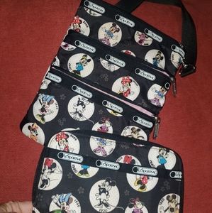 Disney LESpORTSAC Minnie mouse purse and wallet